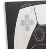 image:imageOpen Road Brands PlayStation Controller Gallery Wrapped Canvas Wall Decor  Classic PlayStation Wall Art for Game Room or Man CaveBlackWhite