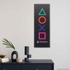 image:imageOpen Road Brands Sony PlayStation Controller Buttons Gallery Wrapped Canvas Wall Decor  PlayStation Wall Art for Game Room or Teen Bedroom