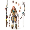image:imagePlayStation Ghost of Tsushima Jin Sakai 6 Deluxe Figure  Premium Action Figure 32 Points of Articulation Katana amp Sheath Detailed Finishes Display Gifts for Collectors Ages 176 Aloy Deluxe Figure