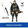 image:imagePlayStation Ghost of Tsushima Jin Sakai 6 Deluxe Figure  Premium Action Figure 32 Points of Articulation Katana amp Sheath Detailed Finishes Display Gifts for Collectors Ages 176 Jin Sakai Samurai Figure