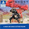 image:imagePlayStation Ghost of Tsushima Jin Sakai 6 Deluxe Figure  Premium Action Figure 32 Points of Articulation Katana amp Sheath Detailed Finishes Display Gifts for Collectors Ages 176 Jin Sakai Samurai Figure