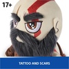 image:imagePlayStation God of War Ragnark Kratos 10Inch Collector Plush  Premium Collector Plush Captures Kratos in Cuddly Form Iconic Red Tattoos MustHave Shelf Accessory for PS5 Gamers