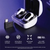 image:imageSony INZONE Buds Wireless Noise Cancelling Gaming Earbuds Glass Purple  Perfect for PlayStation 5 PCPS5SwitchMobile 48Hr Battery with Case Low Latency 24GHz USBC Dongle Truly Wireless