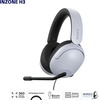image:imageSony INZONE H3 Wired OverEar Gaming Headset with Mic PS5 Headphones White  Plug amp Play Personalized 360 Spatial Sound Discord Certified Longwear Comfort Boom MicrophoneWhite