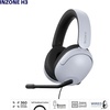 image:imageSony INZONE H3 Wired OverEar Gaming Headset with Mic PS5 Headphones White  Plug amp Play Personalized 360 Spatial Sound Discord Certified Longwear Comfort Boom MicrophoneWhite