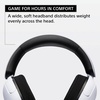 image:imageSony INZONE H3 Wired OverEar Gaming Headset with Mic PS5 Headphones White  Plug amp Play Personalized 360 Spatial Sound Discord Certified Longwear Comfort Boom MicrophoneBlack