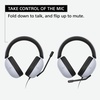 image:imageSony INZONE H3 Wired OverEar Gaming Headset with Mic PS5 Headphones White  Plug amp Play Personalized 360 Spatial Sound Discord Certified Longwear Comfort Boom MicrophoneWhite