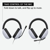 image:imageSony INZONE H3 Wired OverEar Gaming Headset with Mic PS5 Headphones White  Plug amp Play Personalized 360 Spatial Sound Discord Certified Longwear Comfort Boom MicrophoneWhite