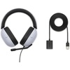 image:imageSony INZONE H3 Wired OverEar Gaming Headset with Mic PS5 Headphones White  Plug amp Play Personalized 360 Spatial Sound Discord Certified Longwear Comfort Boom MicrophoneWhite