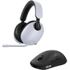 image:imageSony INZONE H9 Wireless OverEar Noise Cancelling Gaming Headset White  24GHz Wireless Perfect for PlayStation 5 for PCPS5SwitchMobile 32 Hr Battery 360 Spatial Sound Discord CertifiedWhite