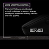 image:imageSony INZONE MatF ControlType Large 480x400mm Cloth Gaming Mousepad  Thick 6mm Cushion High Friction Edge Stitched SlimFlex NonSlip Rubber Base Developed with Fnatic Esports TeamMatF