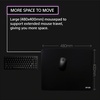 image:imageSony INZONE MatF ControlType Large 480x400mm Cloth Gaming Mousepad  Thick 6mm Cushion High Friction Edge Stitched SlimFlex NonSlip Rubber Base Developed with Fnatic Esports TeamMatF