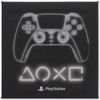 image:imageOpen Road Brands Sony PlayStation White Controller Gallery Wrapped Canvas Wall Decor  PlayStation Wall Art for Game Room or Teen Bedroom