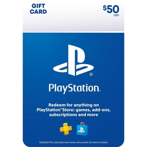 image:imagePlayStation Store Physical Gift Card  50