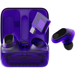 image:imageSony INZONE Buds Wireless Noise Cancelling Gaming Earbuds Glass Purple  Perfect for PlayStation 5 PCPS5SwitchMobile 48Hr Battery with Case Low Latency 24GHz USBC Dongle Truly Wireless