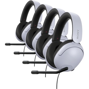 image:imageSony INZONE H3 Wired OverEar Gaming Headset with Mic PS5 Headphones White  Plug amp Play Personalized 360 Spatial Sound Discord Certified Longwear Comfort Boom MicrophoneWhite