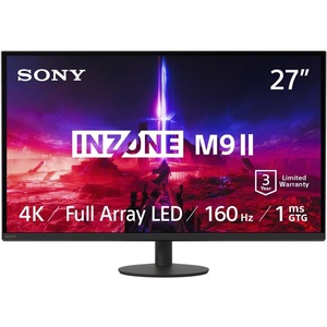 image:imageSony INZONE M10S 27 1440p 480Hz OLED Gaming Monitor with Low Profile Stand  003ms GtG 245 Dual Screen Size GSYNC Compatible AntiGlare Custom Heatsink 3Year OLED Limited WarrantyINZONE M9 II Monitor