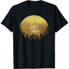 image:imageDays Gone Honor and Glory Landscape Vintage Chest Poster TShirtBlack