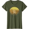 image:imageDays Gone Honor and Glory Landscape Vintage Chest Poster TShirtOlive Green