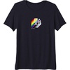 image:imagePlayStation Pride LGBTQIA Collection Stacked Chest Logo Premium Triblend TShirtNavy Blue