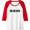 image:imageThe Last of Us Iconic Distressed Big Chest Logo Raglan Baseball TeeRedWhite