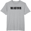 image:imageThe Last of Us Iconic Distressed Big Chest Logo TShirtHeather Grey