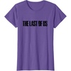 image:imageThe Last of Us Iconic Distressed Big Chest Logo TShirtPurple Heather