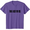 image:imageThe Last of Us Iconic Distressed Big Chest Logo TShirtPurple Heather