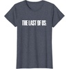 image:imageThe Last of Us Iconic Distressed Big Chest Logo V2 TShirtHeather Blue