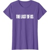image:imageThe Last of Us Iconic Distressed Big Chest Logo V2 TShirtPurple Heather