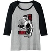 image:imageThe Last of Us Part II Abby Bare Your Fangs Big Chest Poster Raglan Baseball TeeBlackAthletic Heather