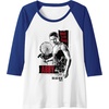 image:imageThe Last of Us Part II Abby Bare Your Fangs Big Chest Poster Raglan Baseball TeeRoyal BlueWhite