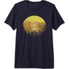 image:imageDays Gone Honor And Glory Landscape Vintage Chest Poster Premium Triblend TShirtNavy Blue