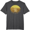image:imageDays Gone Honor and Glory Landscape Vintage Chest Poster TShirtDark Heather Grey