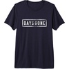 image:imageDays Gone Iconic Distressed Big Chest Logo Premium Triblend TShirtNavy Blue
