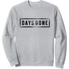 image:imageDays Gone Iconic Distressed Big Chest Logo V2 SweatshirtHeather Grey