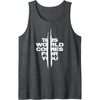 image:imageDays Gone This World Comes For You Distressed Chest Logo Tank TopDark Heather Grey
