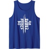 image:imageDays Gone This World Comes For You Distressed Chest Logo Tank TopRoyal Blue