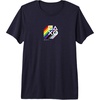 image:imagePlayStation Pride LGBTQIA Collection Stacked Chest Logo Premium Triblend TShirtNavy Blue