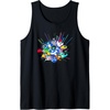 image:imagePlaystation Astrobot And Friends Power Up Group Shot Tank TopBlack