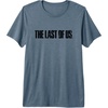 image:imageThe Last of Us Iconic Distressed Big Chest Logo Premium Triblend TShirtSlate Grey
