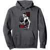 image:imageThe Last of Us Part II Abby Bare Your Fangs Big Chest Poster Pullover HoodieDark Heather Grey