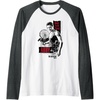 image:imageThe Last of Us Part II Abby Bare Your Fangs Big Chest Poster Raglan Baseball TeeDark Heather GreyWhite