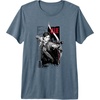 image:imageThe Last of Us Part II Ellie Ready For Fight Chest Poster Premium Triblend TShirtSlate Grey