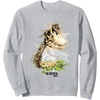 image:imageThe Last of Us Part II Hat On A Dinosaur Watercolor Style SweatshirtHeather Grey