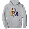 image:imageThe Last of Us Part II Iconic Abby Ellie Watercolor Floral Pullover HoodieHeather Grey