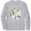 image:imageThe Last of Us Part II Watercolor Floral Big Chest Logo Long Sleeve TShirtHeather Grey