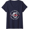 image:imageWomens Days Gone Ride The Broken Road Farewell Original Big Logo VNeck TShirtNavy Blue