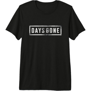 image:imageDays Gone Iconic Distressed Big Chest Logo Premium Triblend TShirtBlack