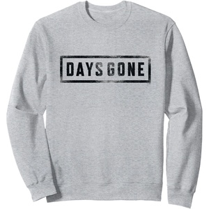 image:imageDays Gone Iconic Distressed Big Chest Logo V2 SweatshirtHeather Grey